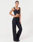 Davidson Asymmetric Belt Pants