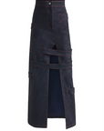 Davidson Blue Denim Maxi Skirt
