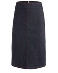 Davidson Blue Denim Pencil Skirt