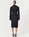 Davidson Blue Denim Pencil Skirt