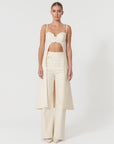 Davidson Ivory Body Dress