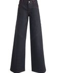 Davidson Wide Leg Blue Pants