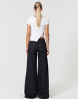 Davidson Wide Leg Blue Pants