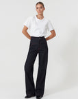 J Logo Oversize Basic White T-Shirt