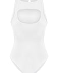 Pera Ivory Sleeveless Body Suit