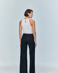 Pera Ivory Sleeveless Body Suit