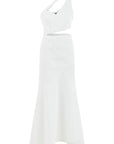 Ron Cut Out Long White Dress
