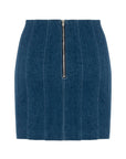 Sosa Blue Mini Denim Skirt