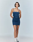 Sosa Blue Mini Denim Skirt
