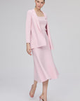 Flared Midi Pink Skirt | Porterist