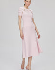 Flared Midi Pink Skirt | Porterist