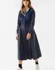 Parachute Dress with Buttons on the Front