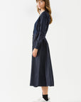 Parachute Dress with Buttons on the Front