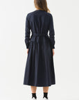 Parachute Dress with Buttons on the Front