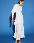 Kenz Soleil Pleated Dress Ecru Fınal Item - Porterist 3