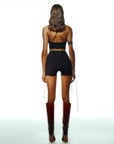 Scandalous Bandeu Top In Black | Porterist