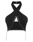 Scandalous Bandeu Top In Black | Porterist