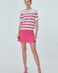 Flared Mini Pink Skirt Fınal Item - Porterist 1