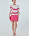 Flared Mini Pink Skirt Fınal Item - Porterist 2