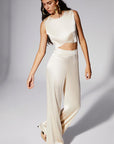 Cream Satin Crop Bustier Fınal Item - Porterist 4