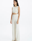 Cream Satin Crop Bustier Fınal Item - Porterist 2