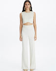Cream Satin Crop Bustier Fınal Item - Porterist 1