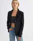 Black Wool Blazer