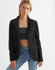 Black Wool Blazer