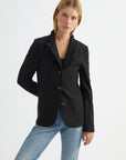 Black Wool Blazer