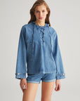 Denim Hoodie