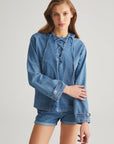 Denim Hoodie
