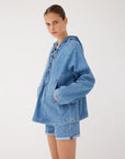 Denim Hoodie