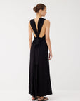 Laila Black Multiway Maxi Dress