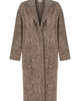Oversized Herringbone Coat