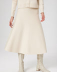 Mısırlı 1951 Beige Frilled Midi Skirt - Porterist 5