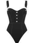 Abyss Salopette Swimsuit Black 9 - Porterist 4
