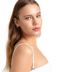 Indira Bandeau Bikini Black/White - Porterist 4