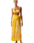 Johona Sarong Skirt Yellow 9 - Porterist 1