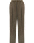 Pleated Palazzo Pants
