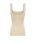 Nocturne Beige Ribbed Wide Strap Top - Porterist 2
