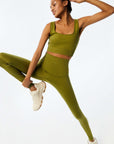 Ribbed High - waisted Leggings | Porterist
