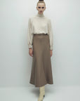 Perla Leather Skirt Mink Fınal Item - Porterist 1