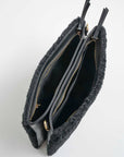Nicole Bag - Black Shearling