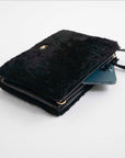 Nicole Bag - Black Shearling