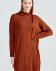 Knit Set Tan With Ribbed Pants | Porterist