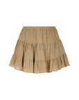 Tiered Mini Linen Skirt | Porterist
