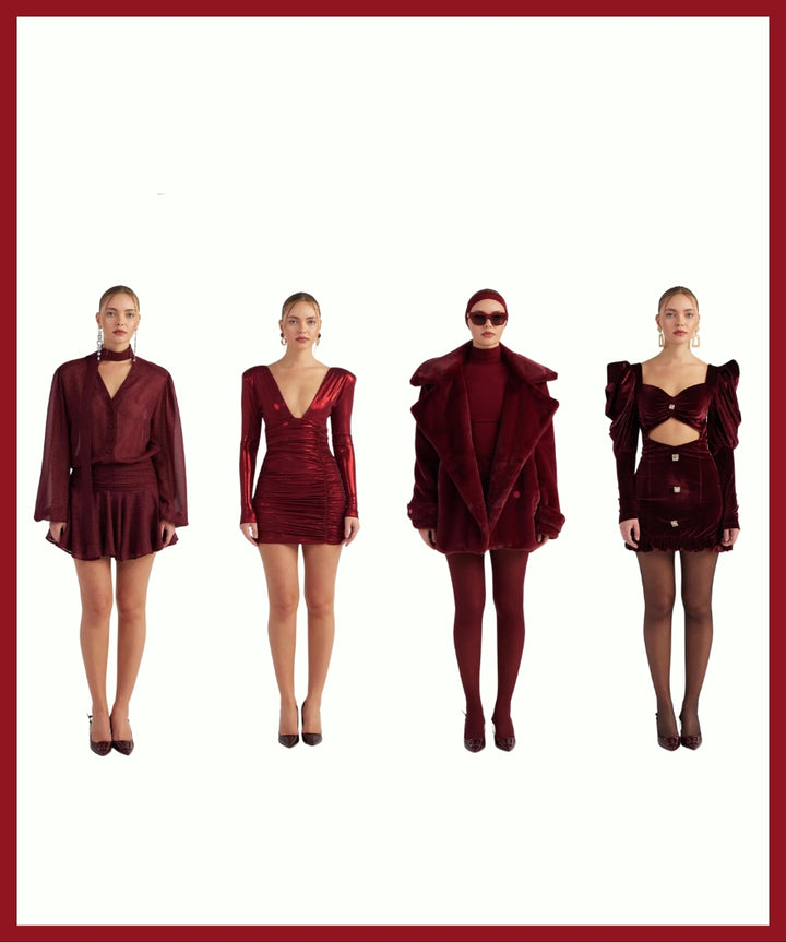 Find Your Perfect Burgundy Look This Christmas