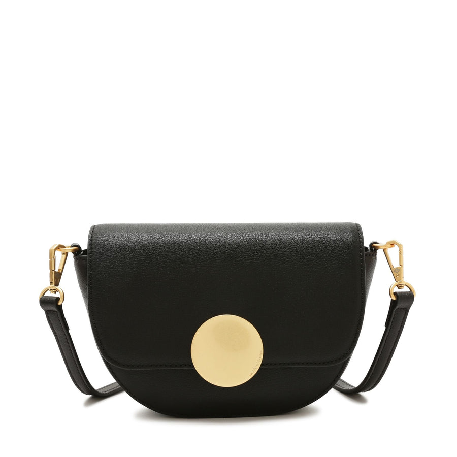 Oryany Lottie Saddle Crossbody Small Handbags Black 