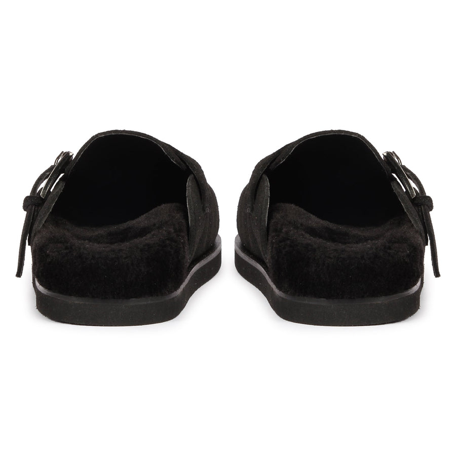 Saint G Levy Mules Black 