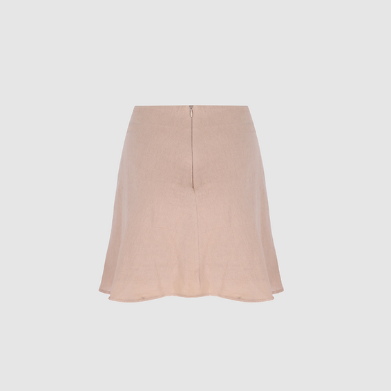 Beige Hailey Mini Skirt | Porterist